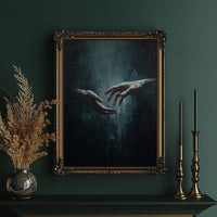 Almost Touching In Teal Depths