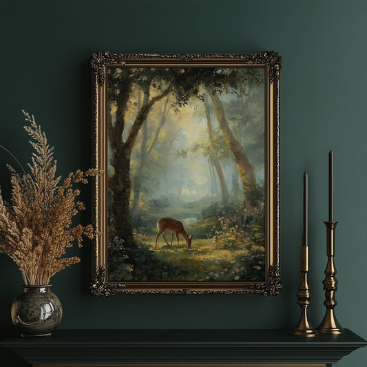 Daybreak Feast In Misty Grove