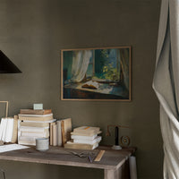 Sunlit Pages Await Summer Breeze