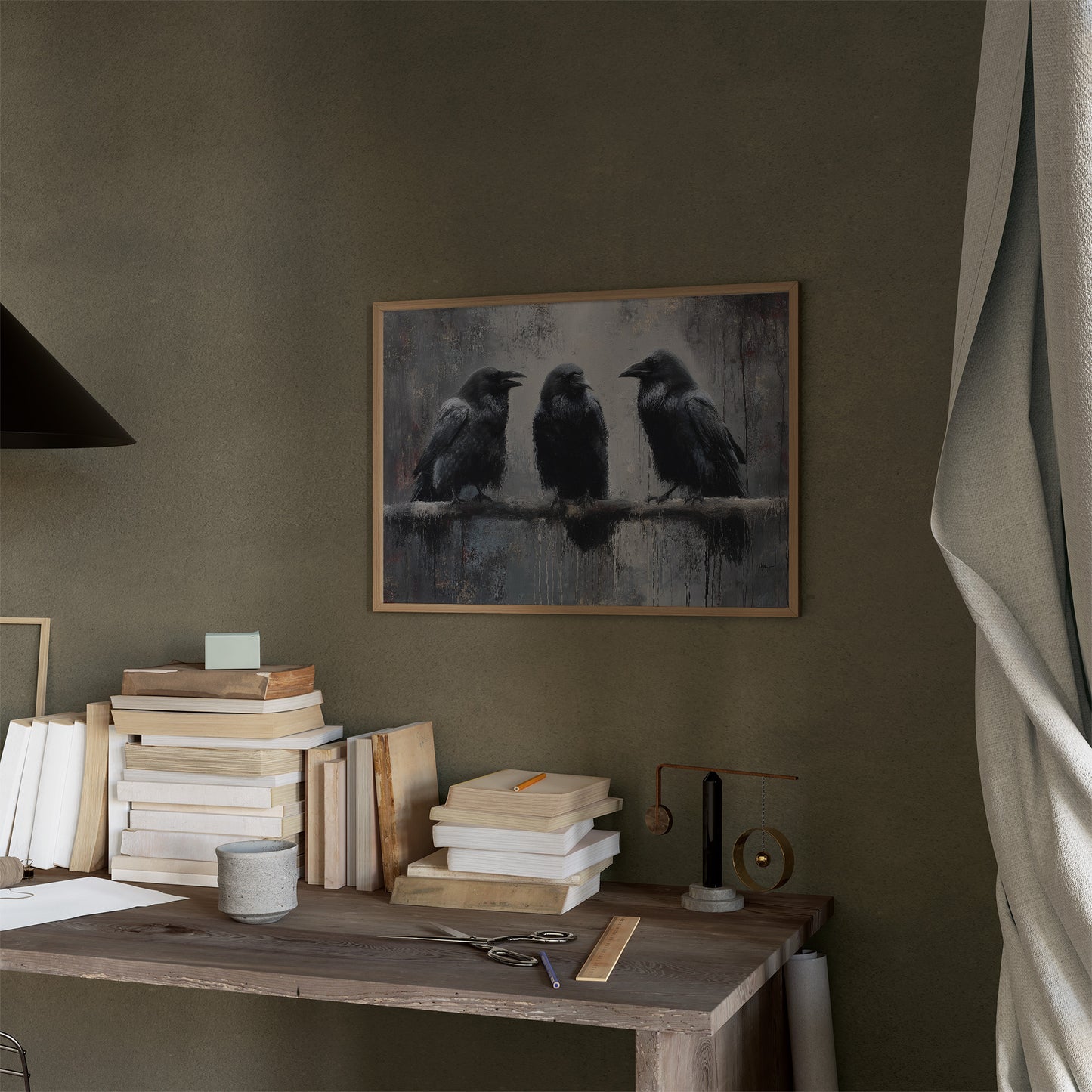 Ravens Share Ancient Secrets Together