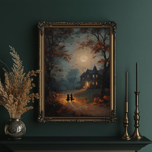 Moonlit Path To Mystery Manor