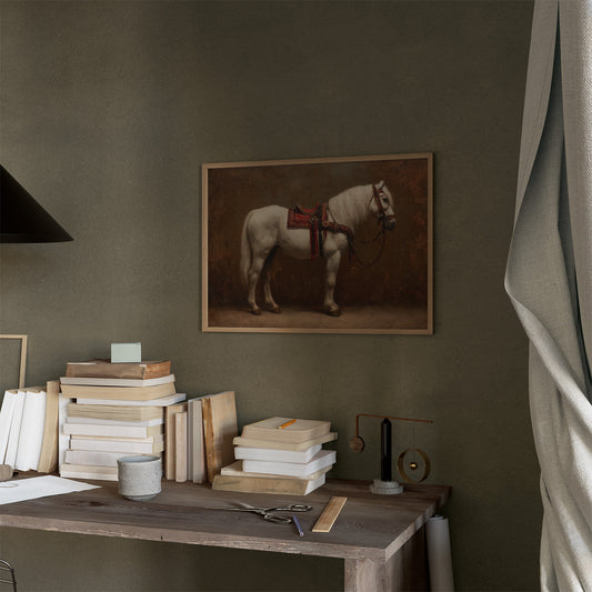 Noble Steed Among Literary Treasures