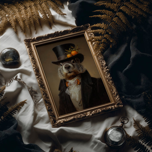 Dapper Marmot With Citrus Crown