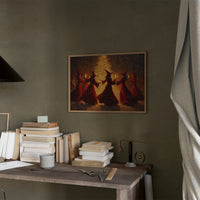 Witches Dance By Harvest Flames