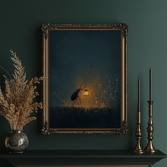 Midnight Keeper Carries Golden Light