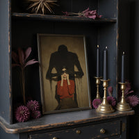 Darkness Looms Behind Crimson