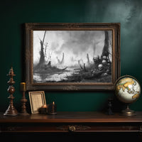 Forgotten Marshlands Tell Ghostly Tales