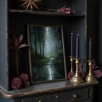 Mist Beckons Through Ancient Pines