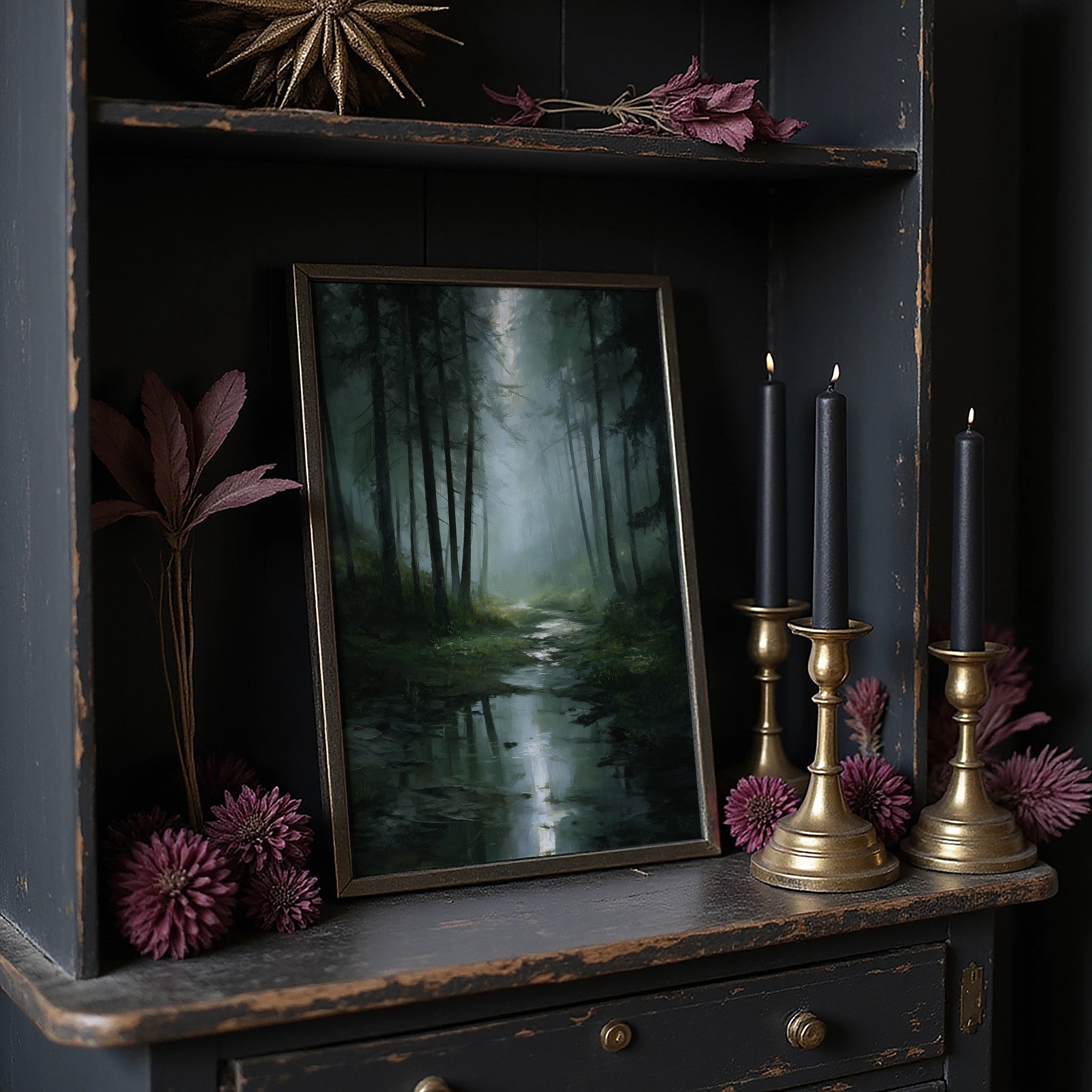 Mist Beckons Through Ancient Pines