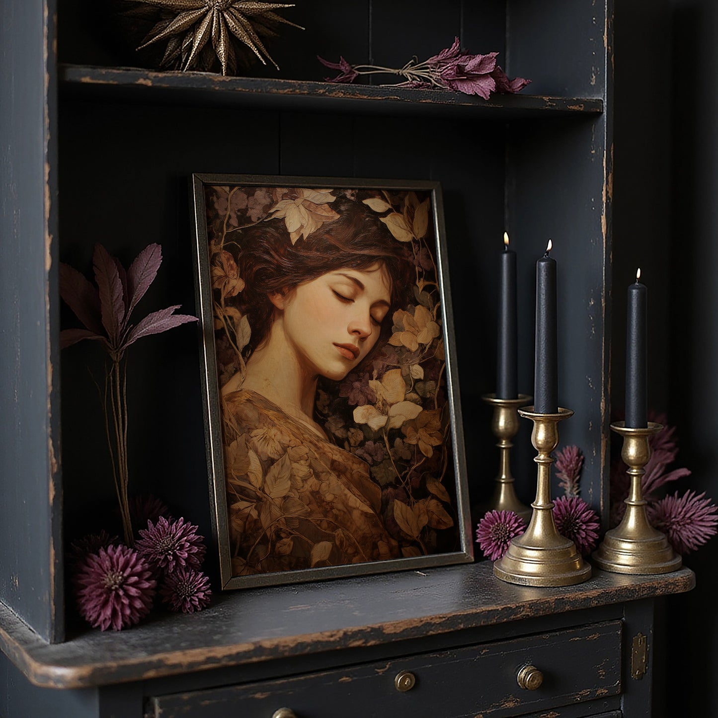 Petals Rest On Autumn Sleep