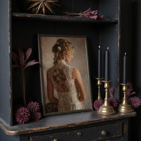 Lace And Roses Await Dusk