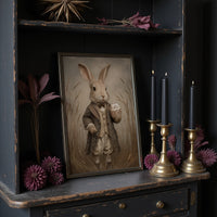 Gentleman Hare With Antique Treasure