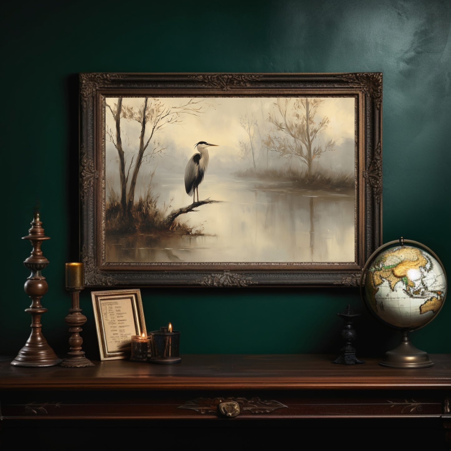 Stillness Speaks At Water's Edge