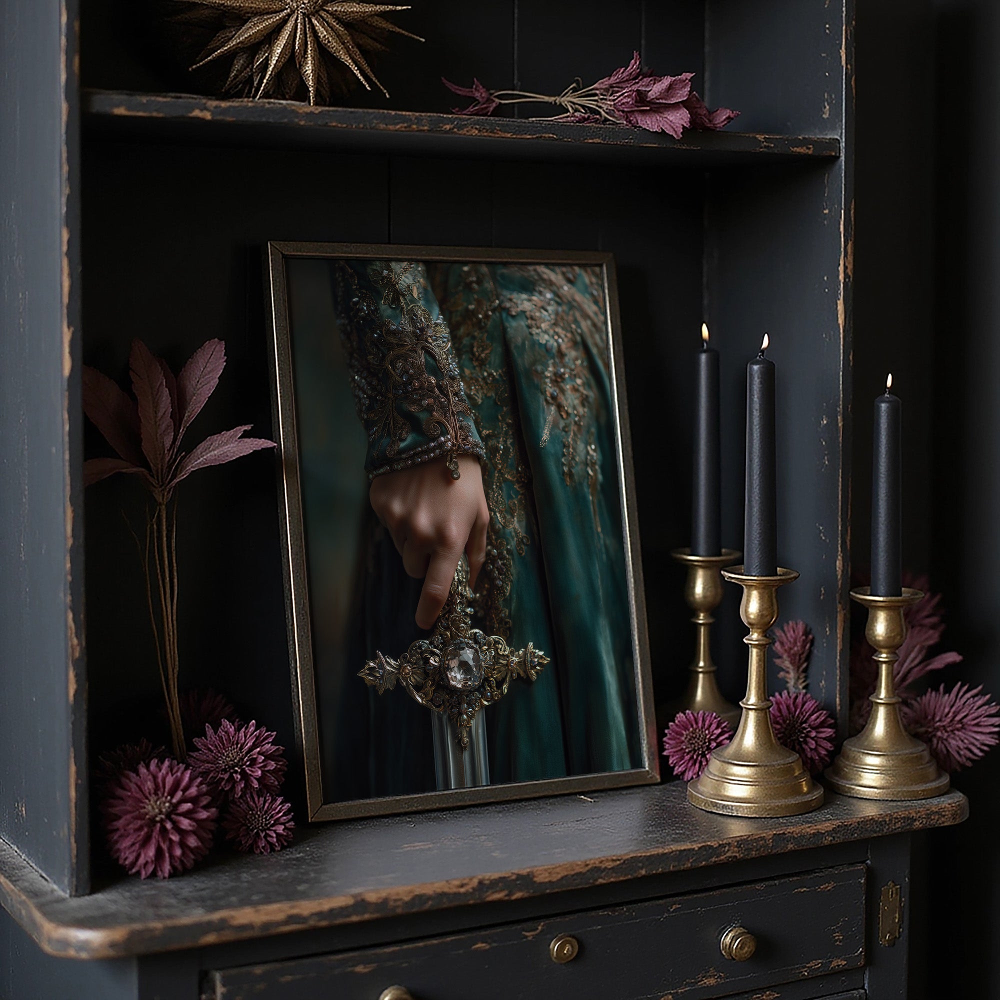 Emerald Threads Of Ancient Power