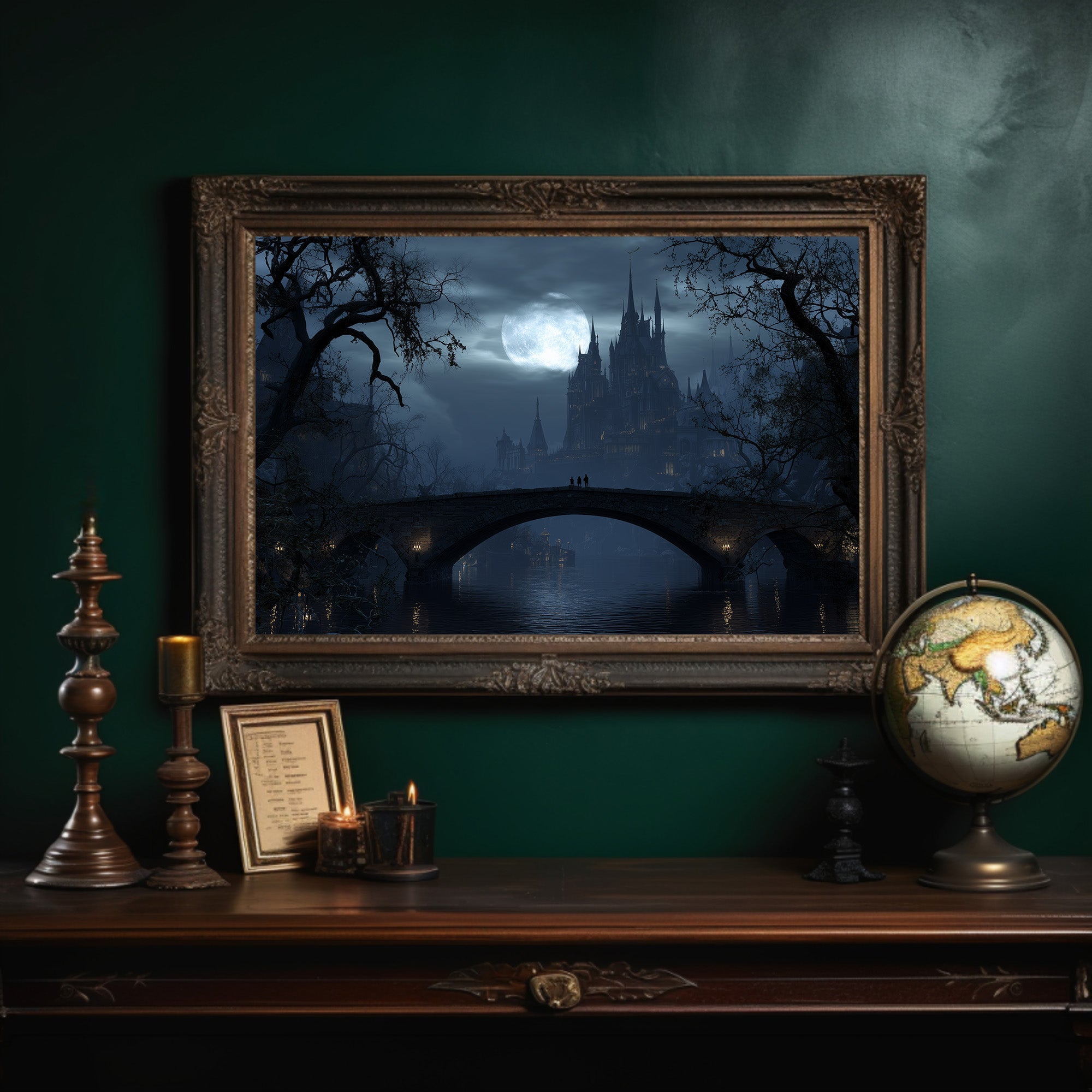 Castle Beyond Midnight's Bridge