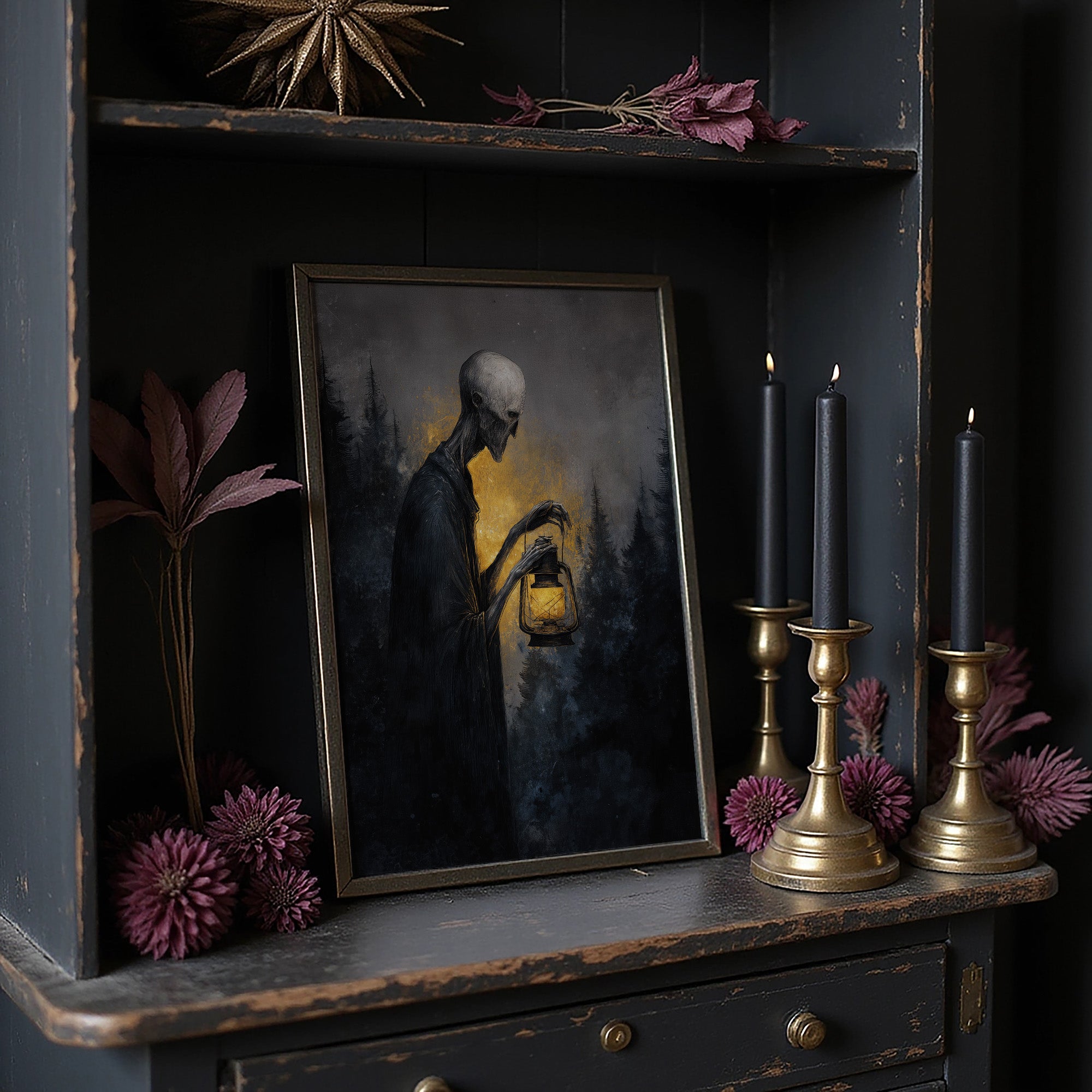 Ancient Light Guides Forest Path