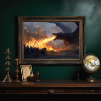 Ancient Flame Against Battle Lines