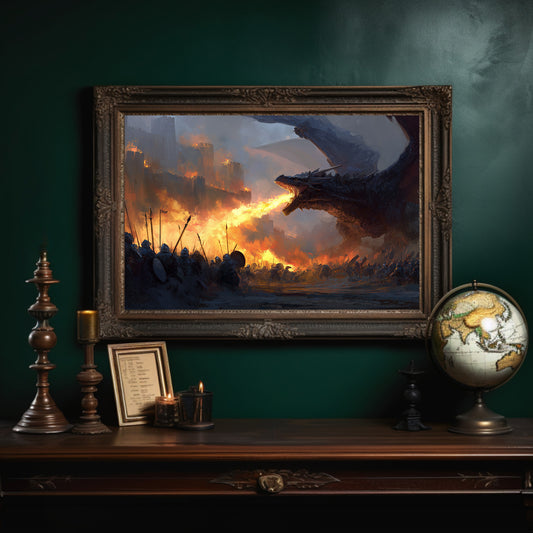 Ancient Flame Against Battle Lines