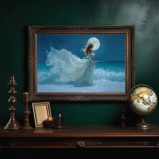 Ocean Bride Dances With Moonlight