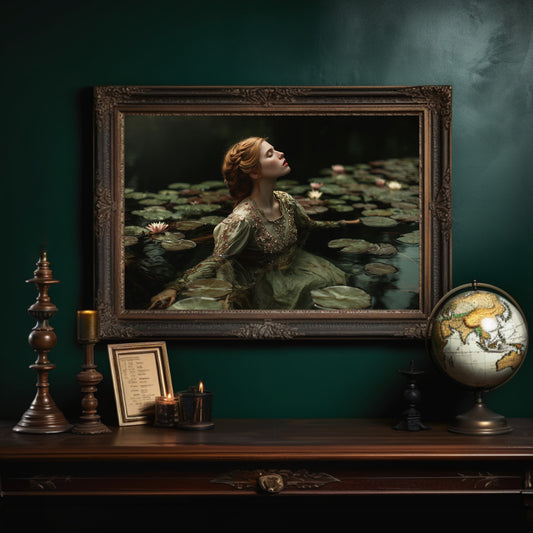 Pond Stories Among Literary Shelves