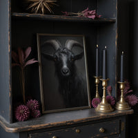 Amber Eyes Against Midnight Walls