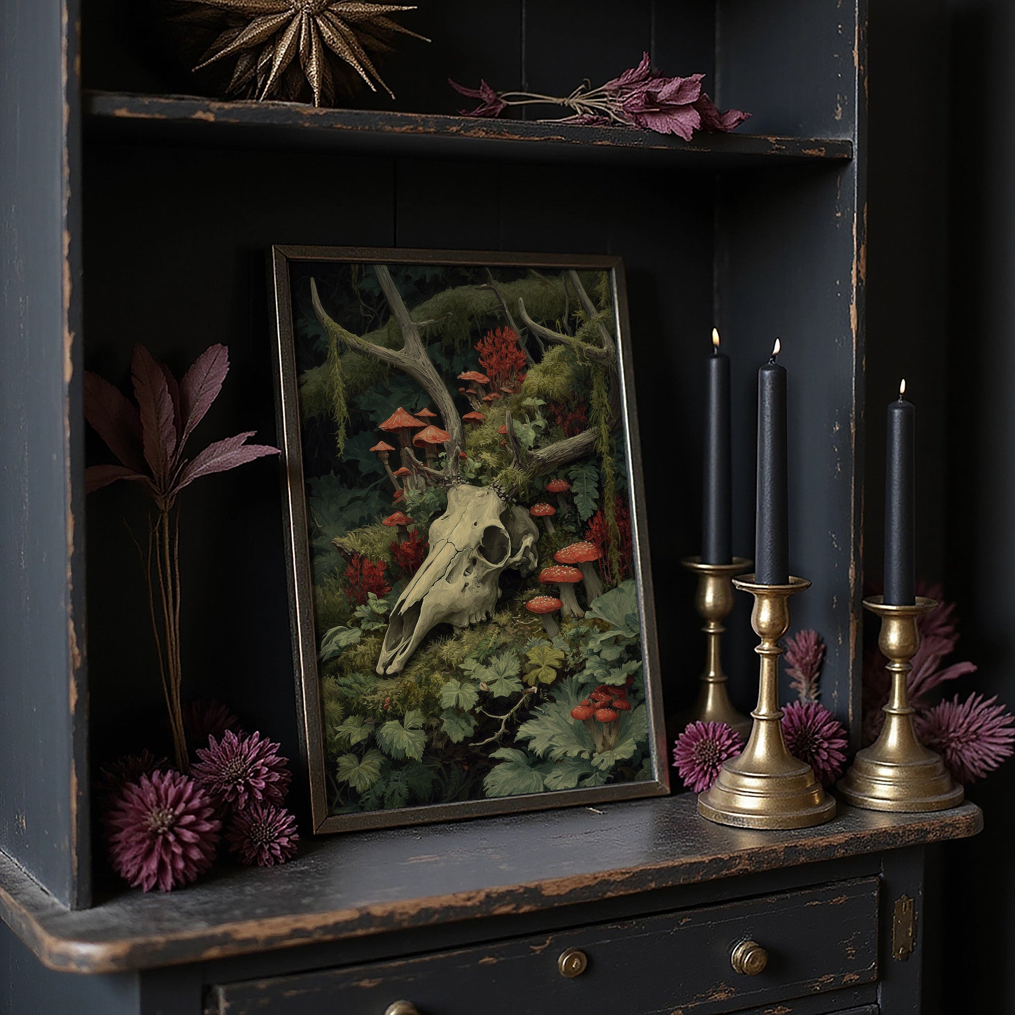 Forest Floor Reclaims Ancient Bones