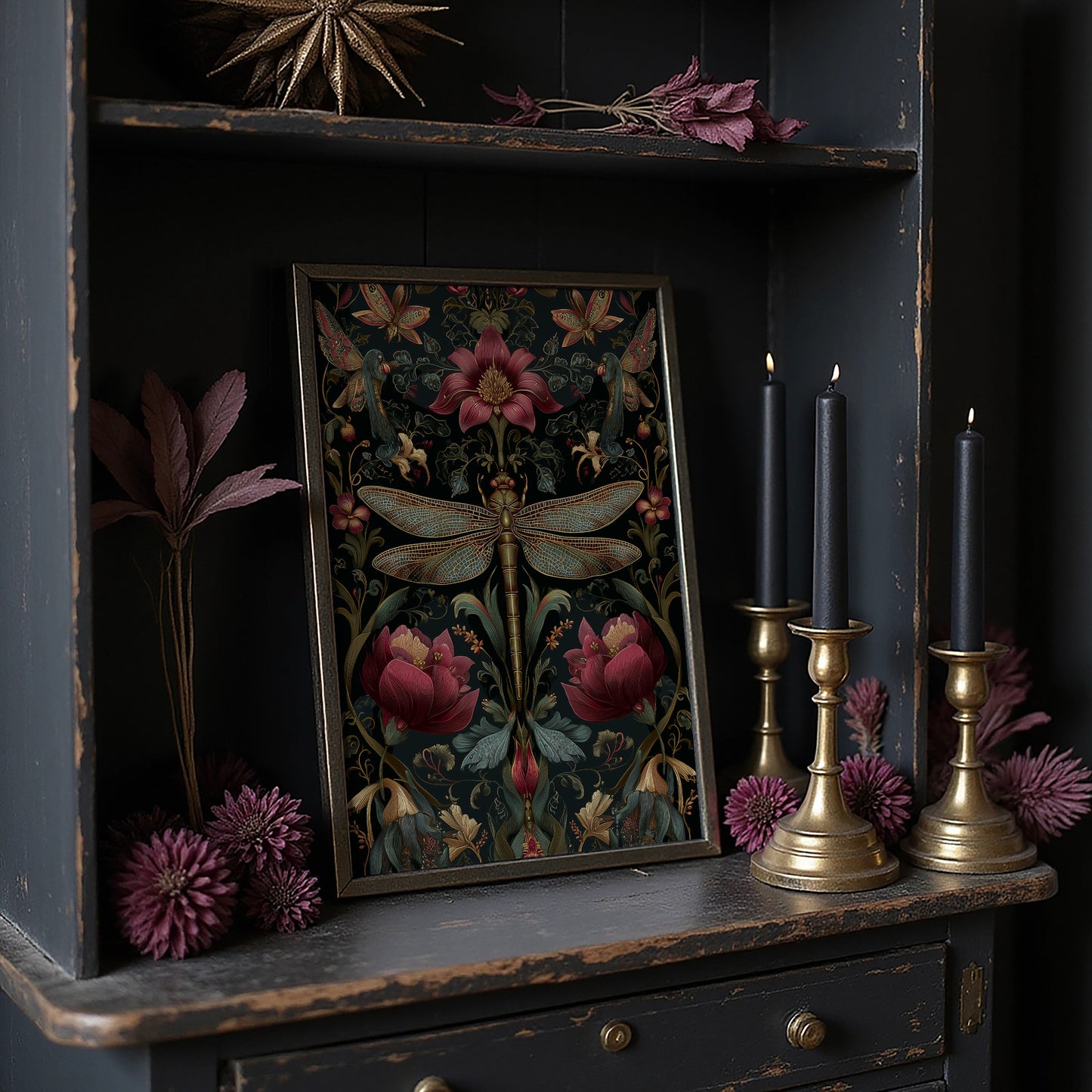 Midnight Garden's Golden Visitor