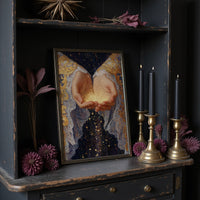 Celestial Offerings In Open Palms