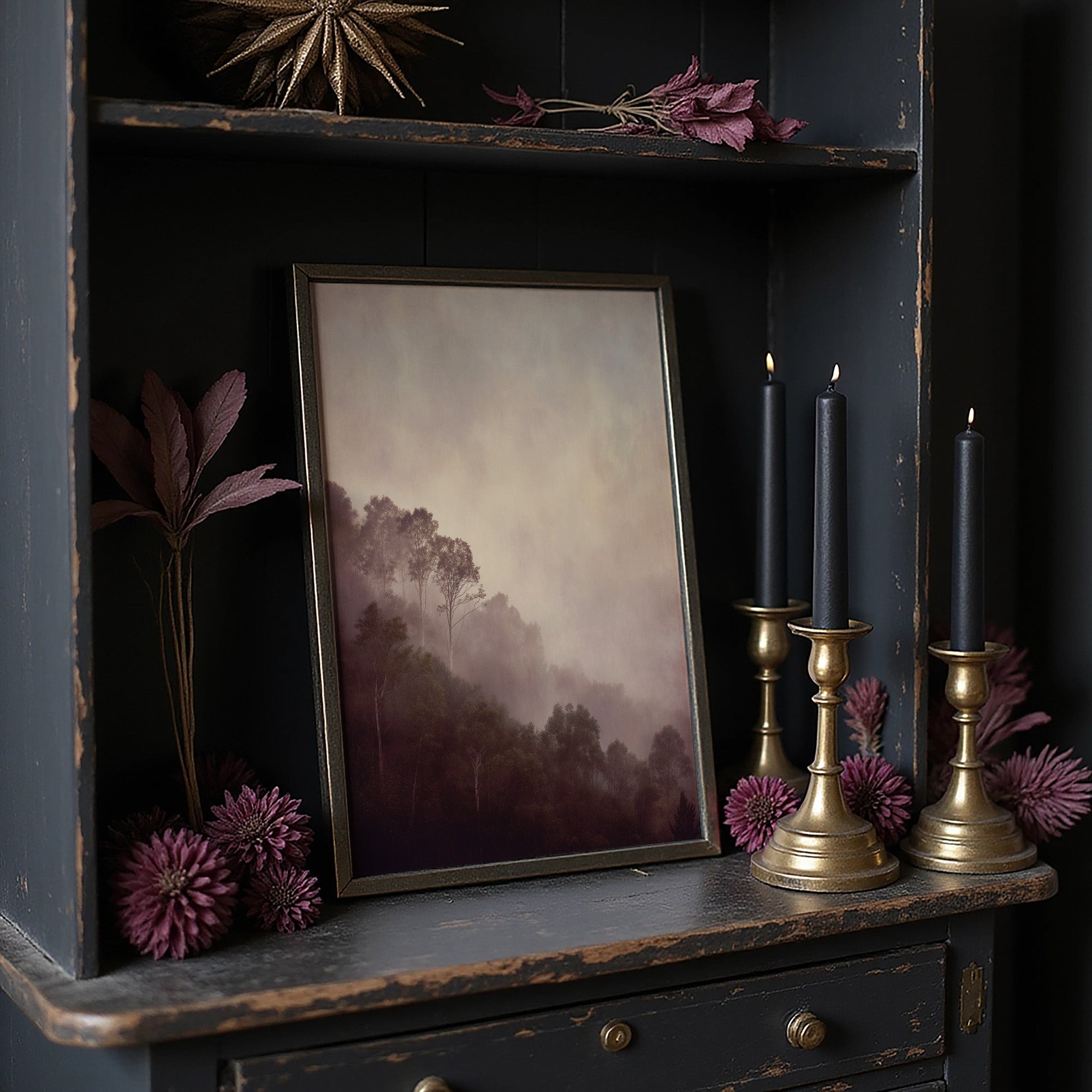 Mist Veils The Ancient Valley