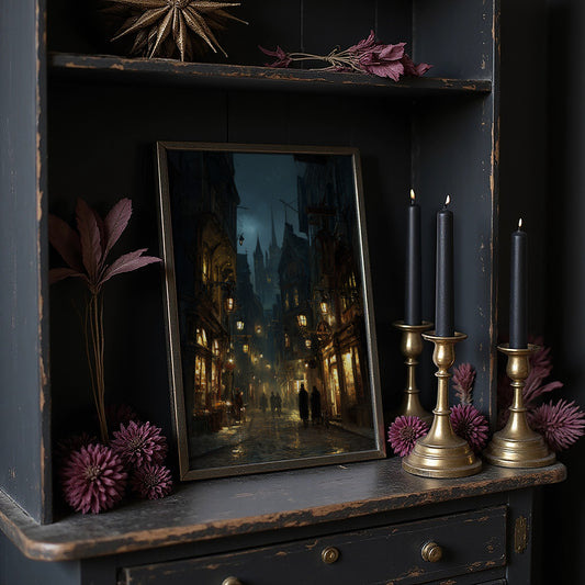 Cobblestone Tales Under Misty Spires