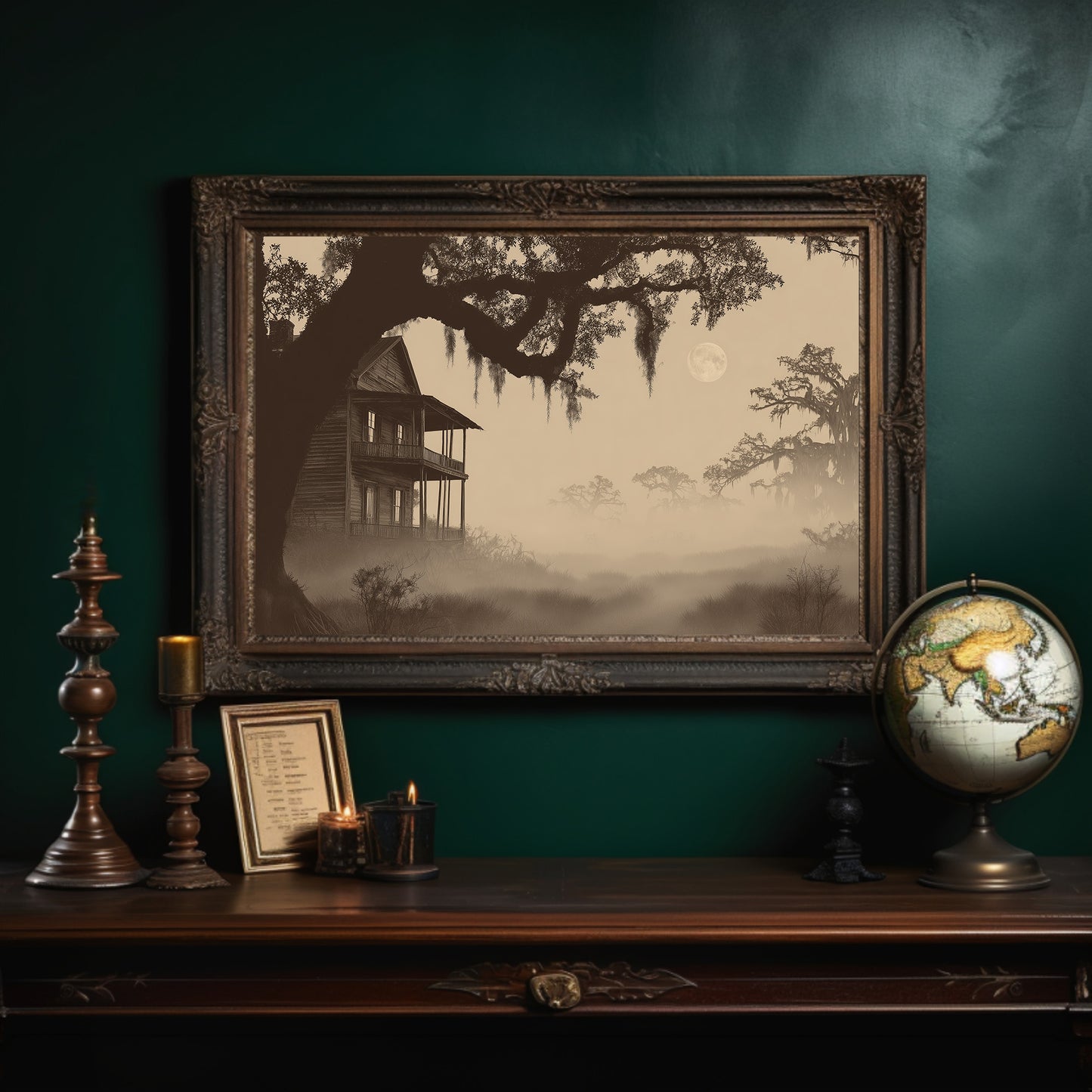 Southern Mist Haunts Old Homestead