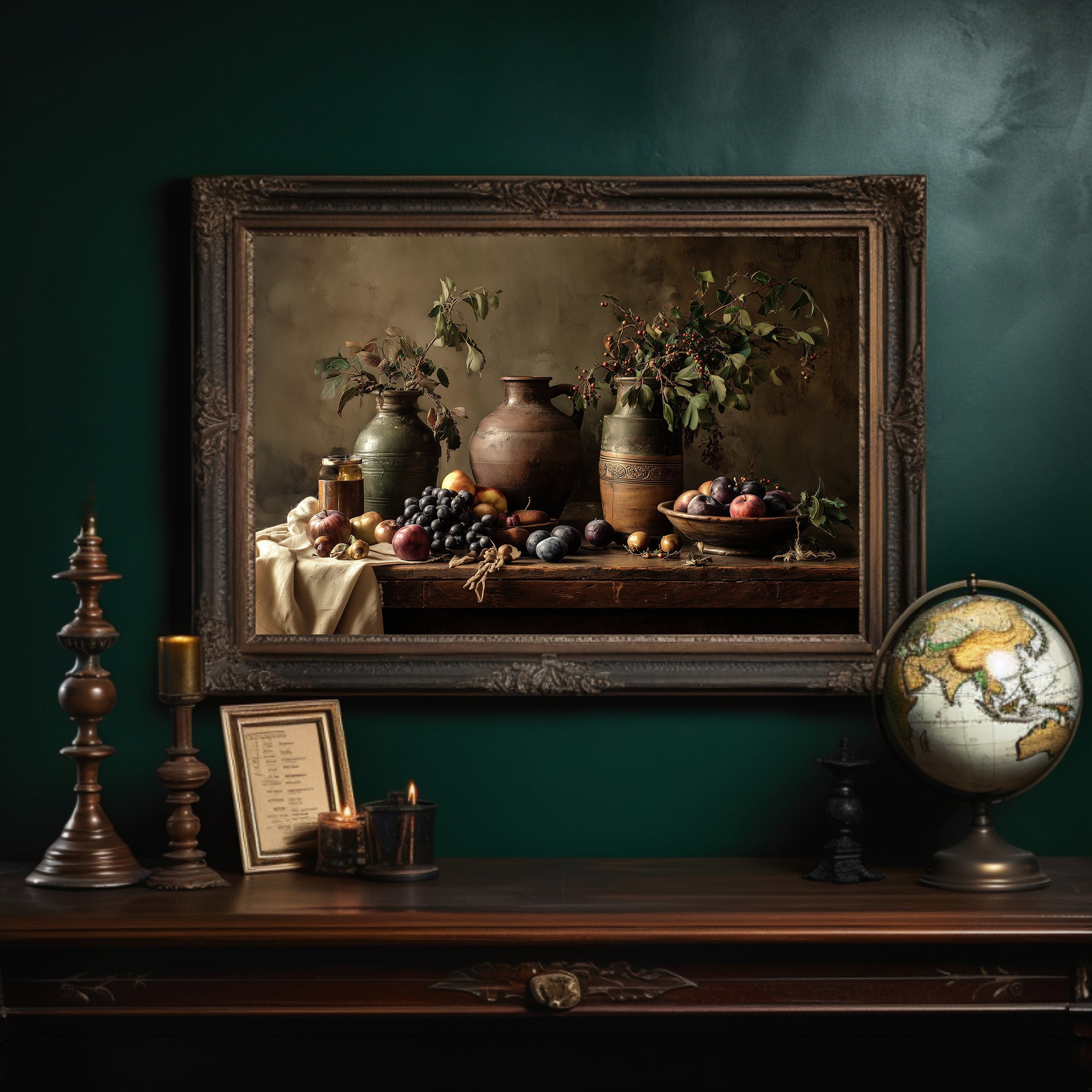 Autumn Harvest Among Literary Treasures