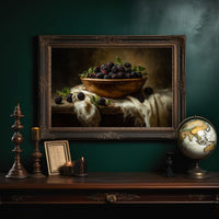 Blackberry Harvest Among Literary Treasures