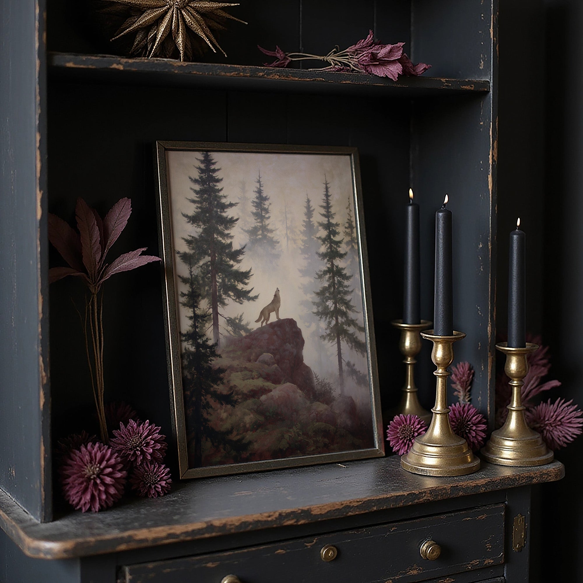 Lone Call Among Ancient Pines