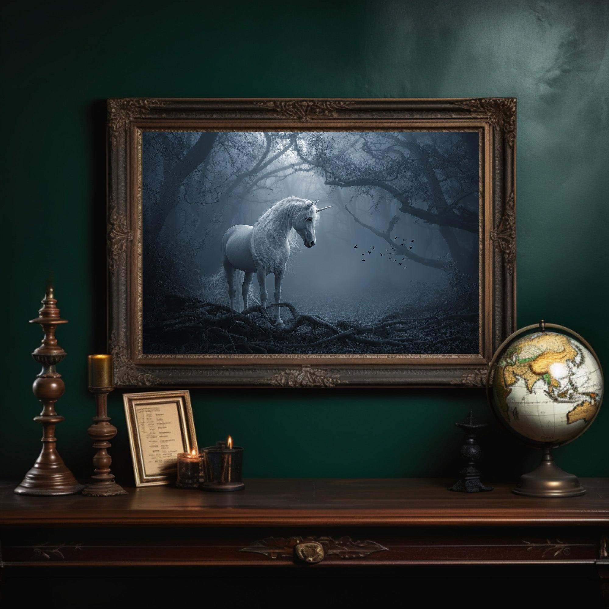 Mythic Creature In Twilight Forest