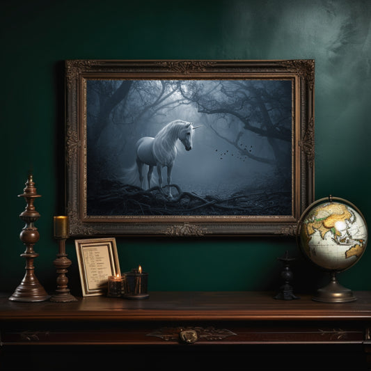 Mythic Creature In Twilight Forest