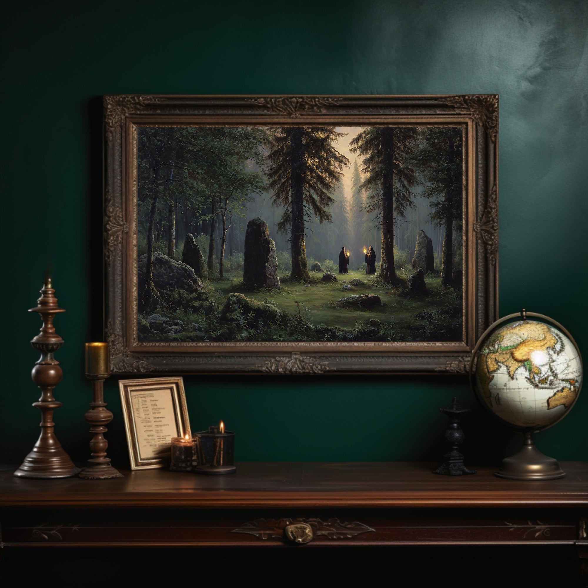 Ancient Stones Await Twilight Pilgrims