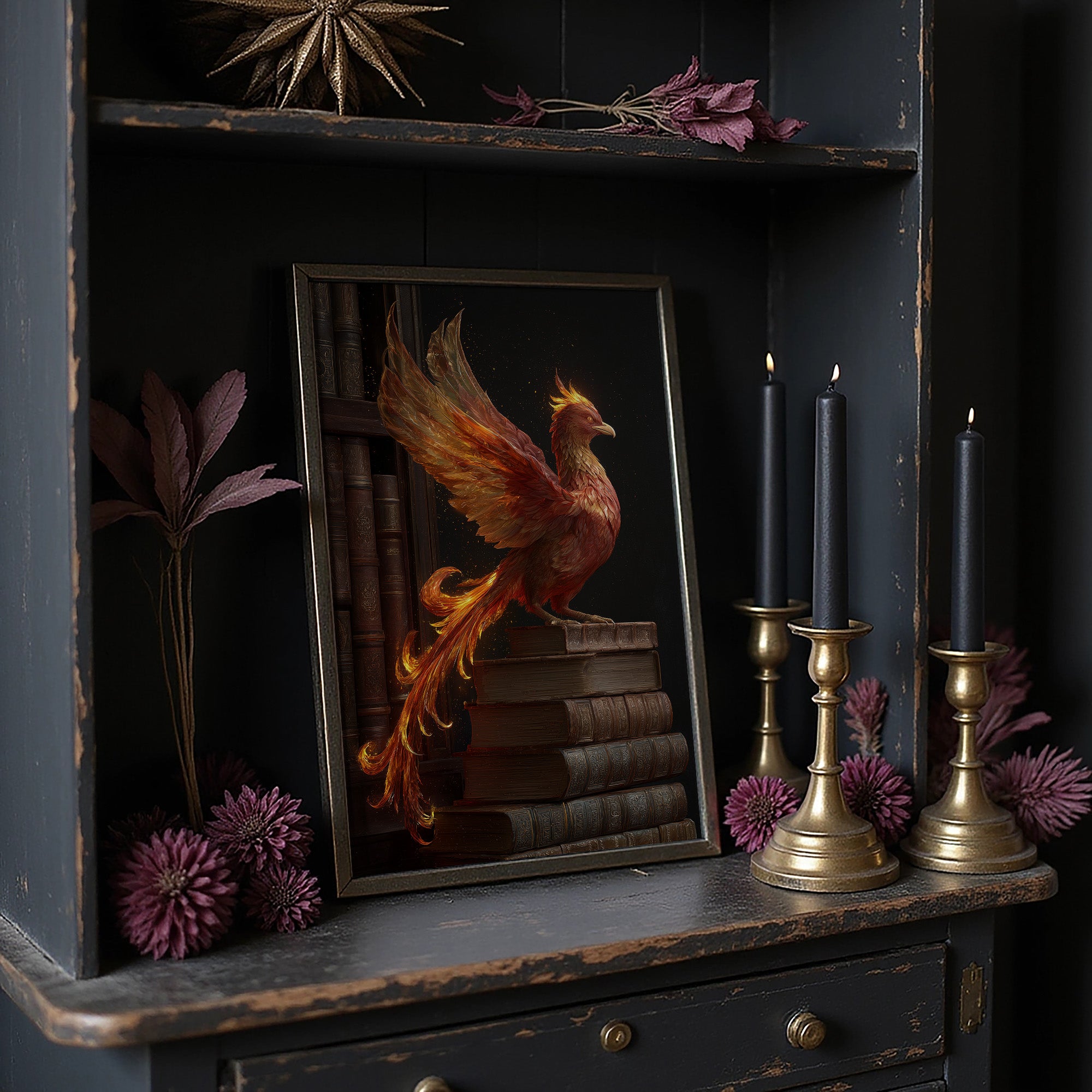 Phoenix Perches On Ancient Wisdom