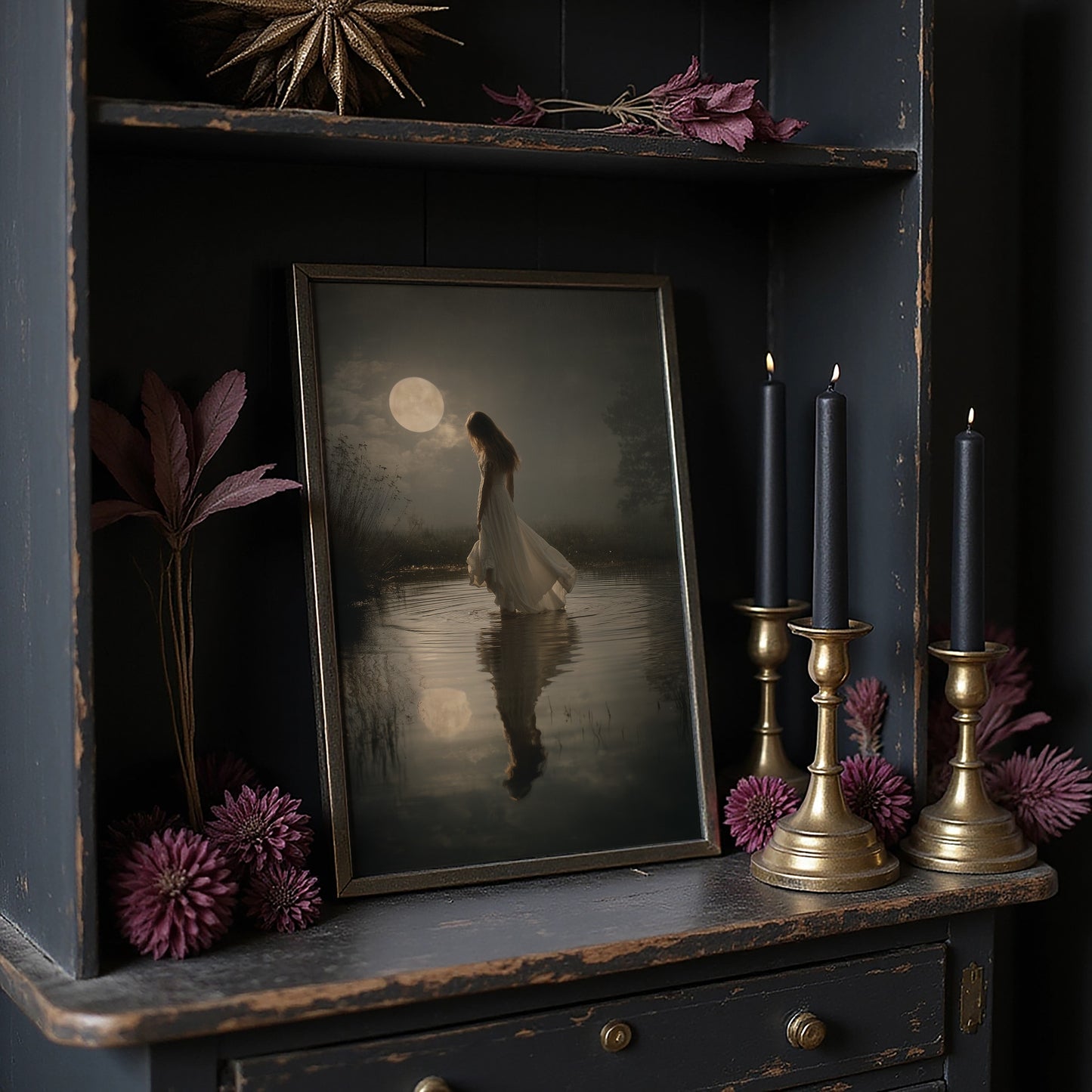 Moonlit Waters Carry Her Dreams