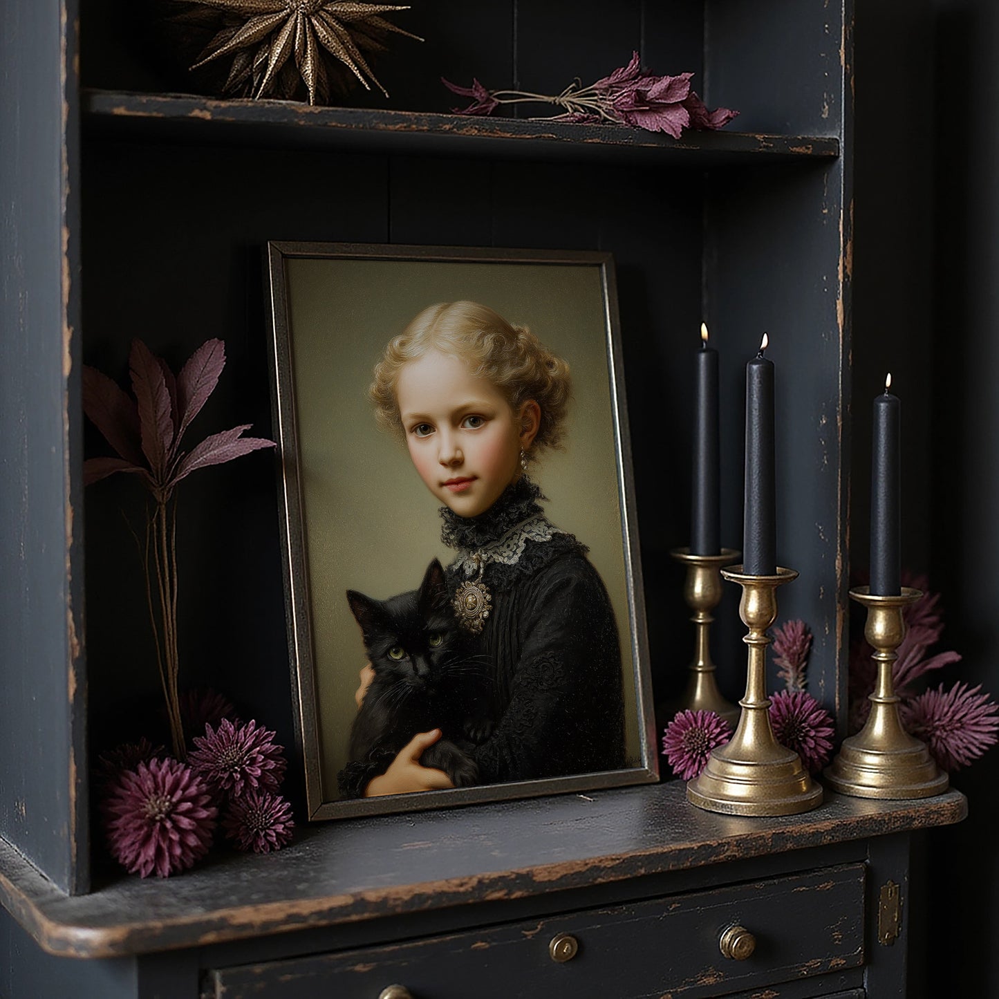 Midnight Companion In Golden Light