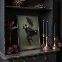 Dancing Against London's Gray Sky