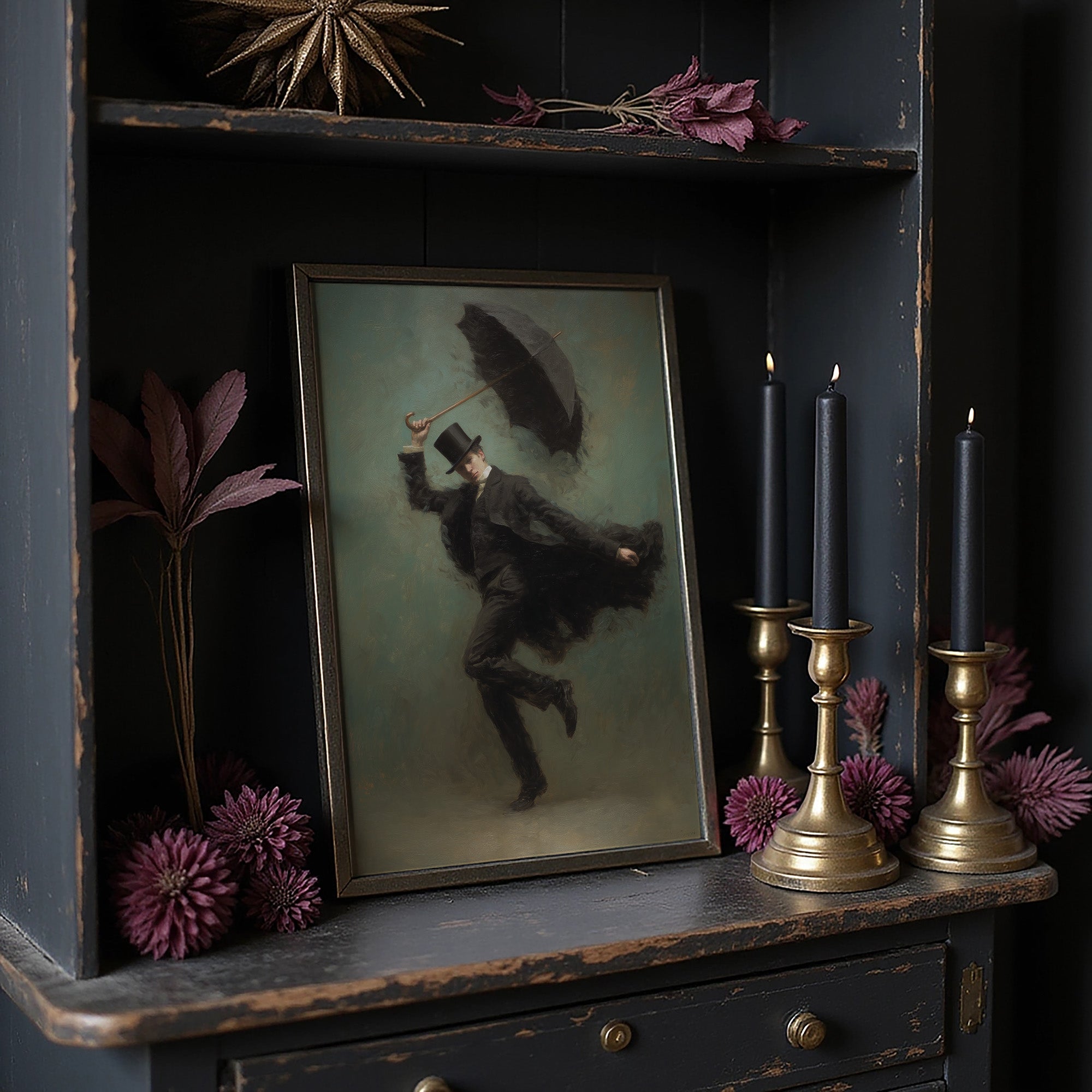 Dancing Against London's Gray Sky