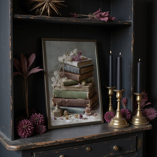 Faded Spines Collect Dried Blooms