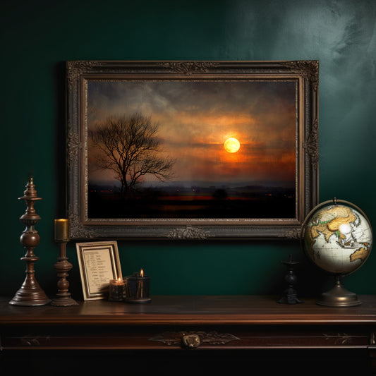 Lone Tree Awaits Amber Dawn