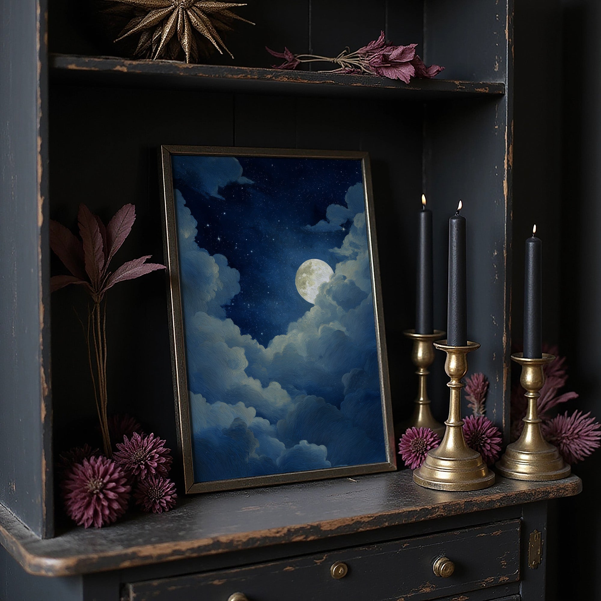 Midnight Spills Between Cloud Pillows