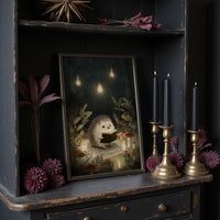 Midnight Tales Under Glowing Bulbs