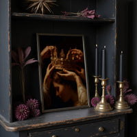 Hands Bestow Ancient Golden Glory