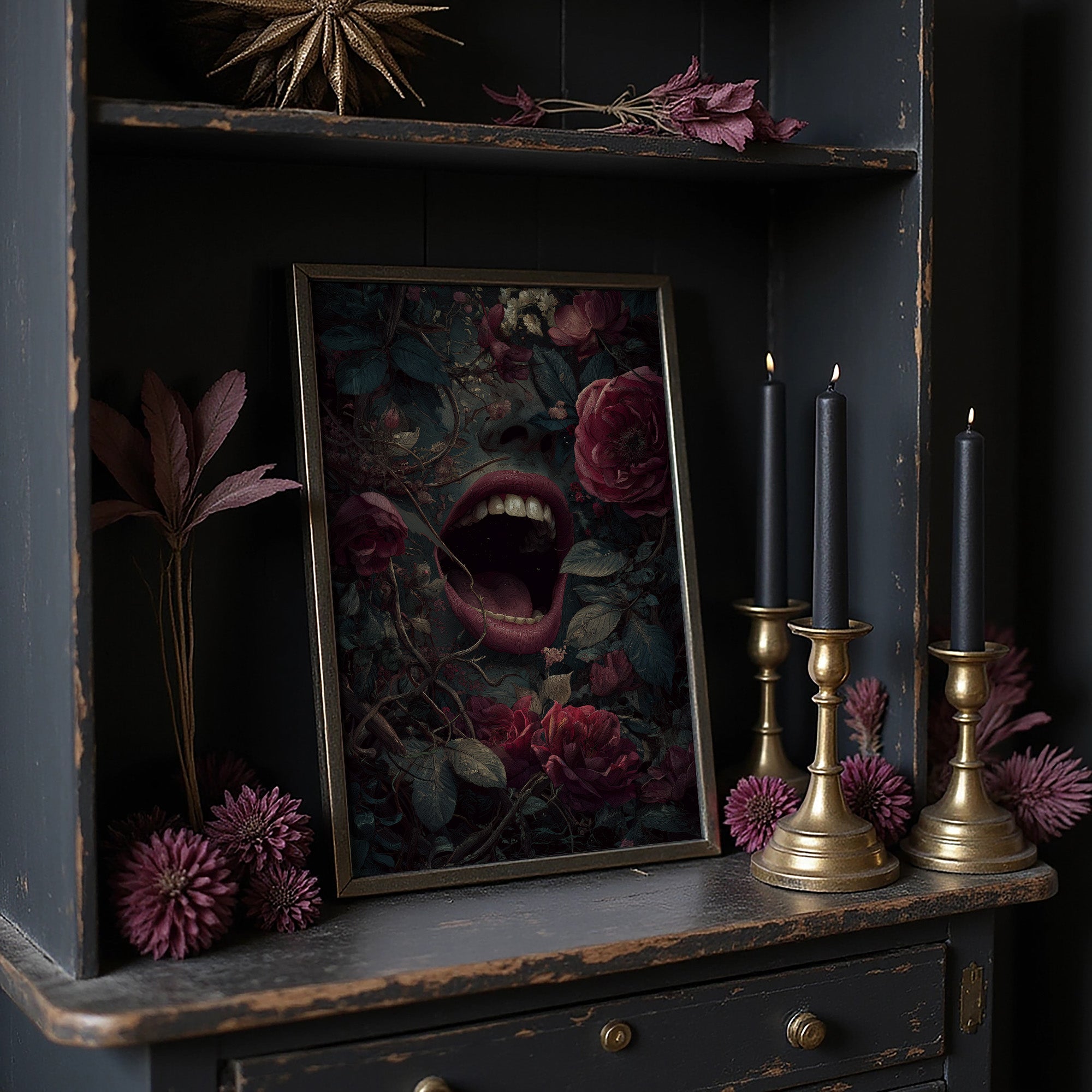 Crimson Bloom Consumes The Scream