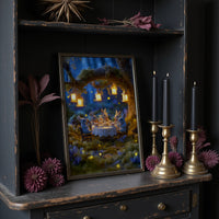 Midnight Tea Among Forest Friends