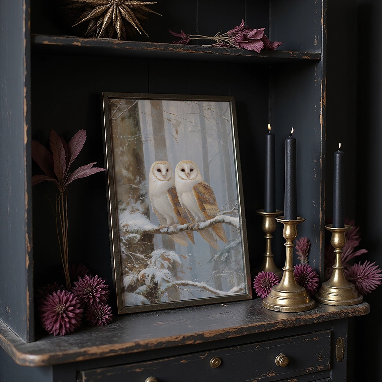 Sentinels Of Winter's Quiet Forest